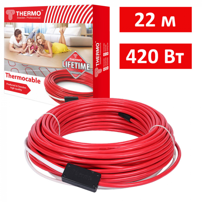 Греющий кабель Thermo Termocable SVK-20 022-0420 - 22 м