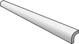 Бордюр Equipe Metro Pencil Bullnose Light Grey 3x20, 23122