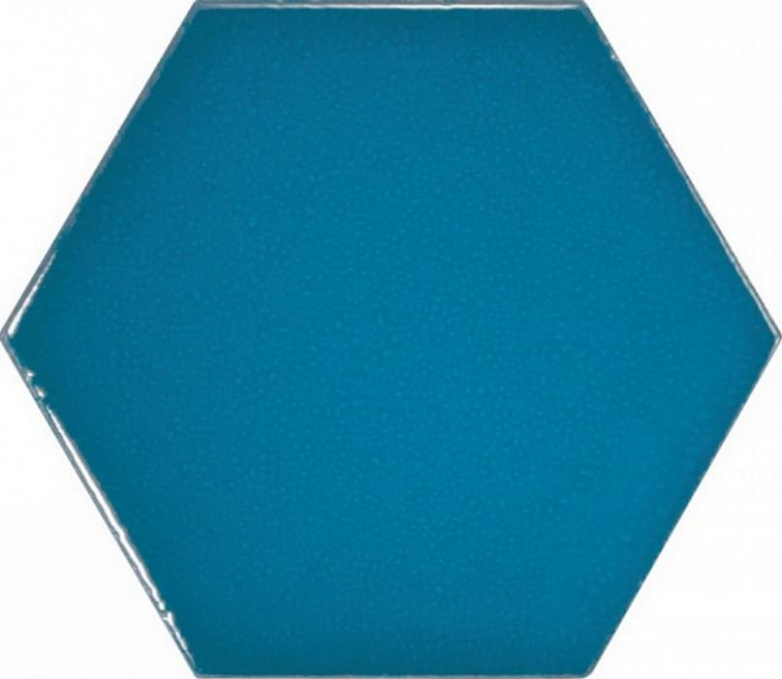 Настенная плитка Equipe Scale Hexagon Electric Blue 10.7x12.4, 23836