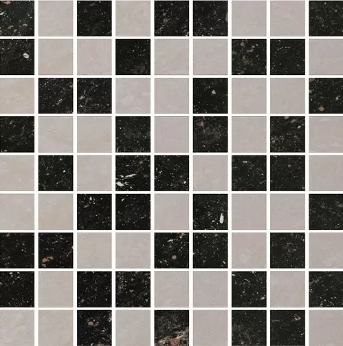 Мозаика Grasaro Crystal Светло-Grey-Черный Mix Mosaic 30x30, G-600(640)/PR/m01